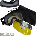 Paulson 510 A-TAC TACTICO GOGGLE Transparente Policarbonato Dual Lens