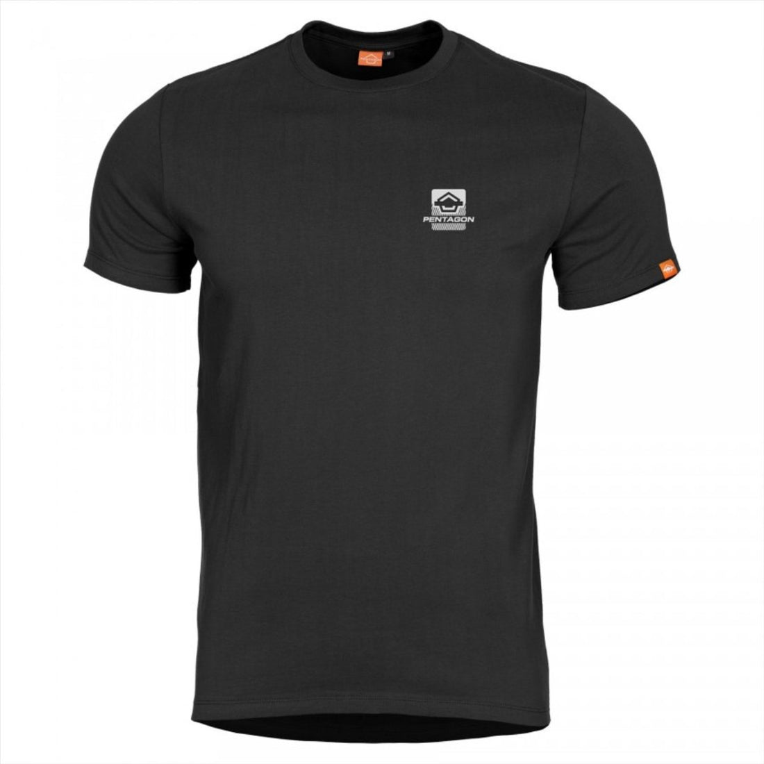 T-shirt classica Pentagono Ageron, vestibilità comoda, asciugatura rapida, stampa bandiera americana