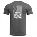 T-shirt classica Pentagono Ageron, vestibilità comoda, asciugatura rapida, stampa bandiera americana