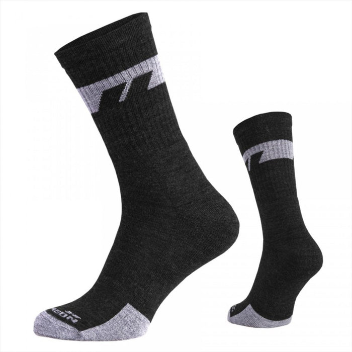 Calza media alta PENTAGON Alpine Lana Merino Antibatterica Design anatomico