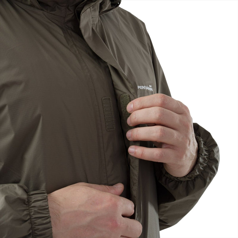 PENTAGON Atlantic V2.0 Rain Jacket Lightweight Water Resistant DWR Coating