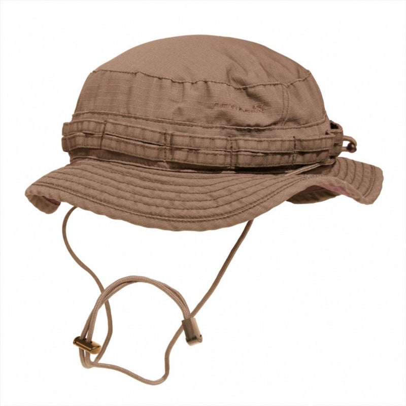 Pentagono Babylon Boonie Hat RIPSTOP DWR Water Repellente Dry Silve