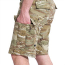 Pantaloncini cargo PENTAGON BDU 2.0 Taglio ergonomico Tessuto ripstop resistente MTP Camo
