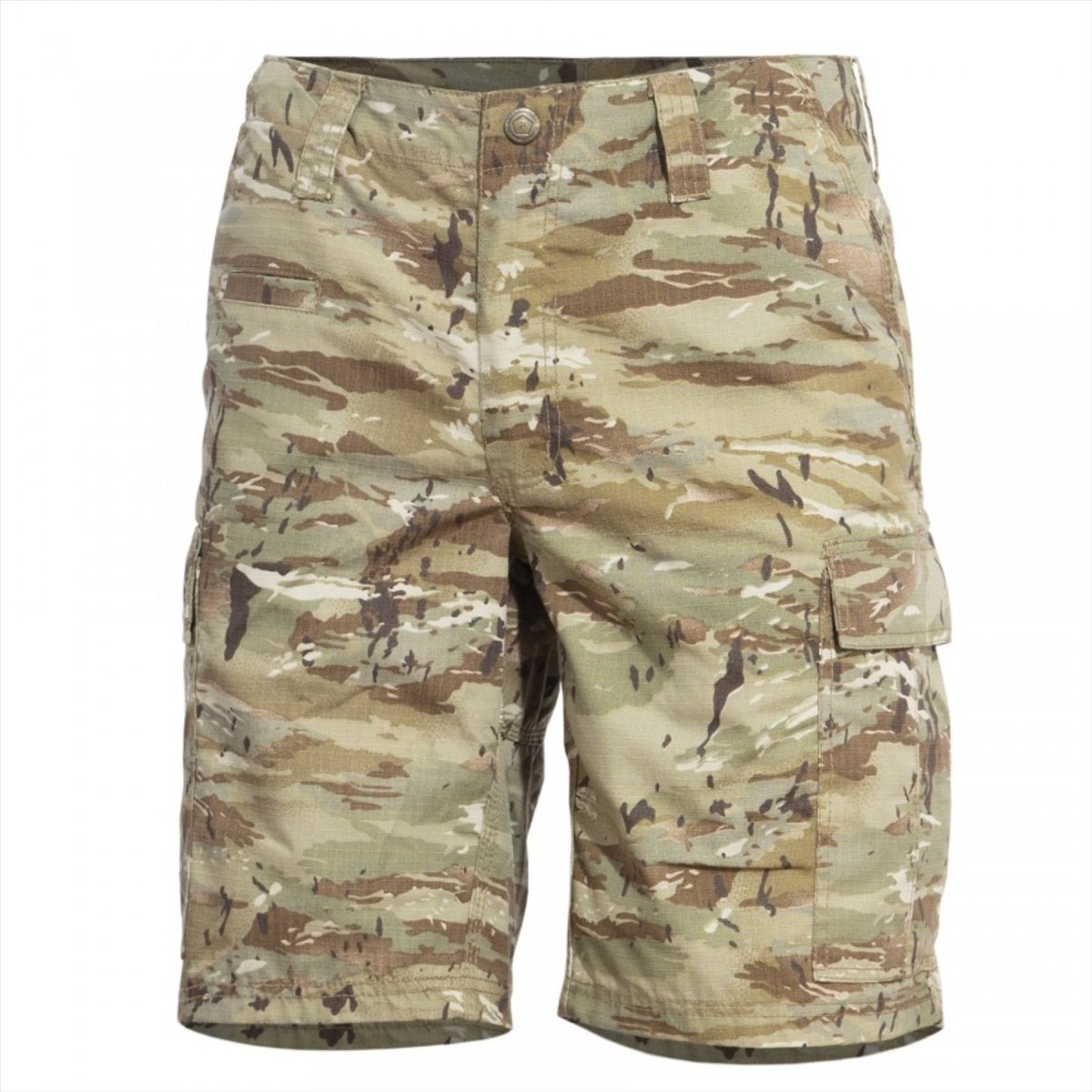 Pantaloncini cargo PENTAGON BDU 2.0 Taglio ergonomico Tessuto ripstop resistente MTP Camo
