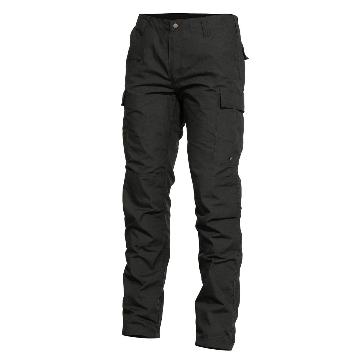 Pentagono BDU 2.0 pantaloni da combattimento CARICO ginocchia di sedile rinforzate con zip mosca ripstop nero