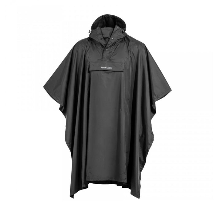 Poncho ripiegabile PENTAGON Cloudburst impermeabile e traspirante con dettagli riflettenti - GoMilitar
