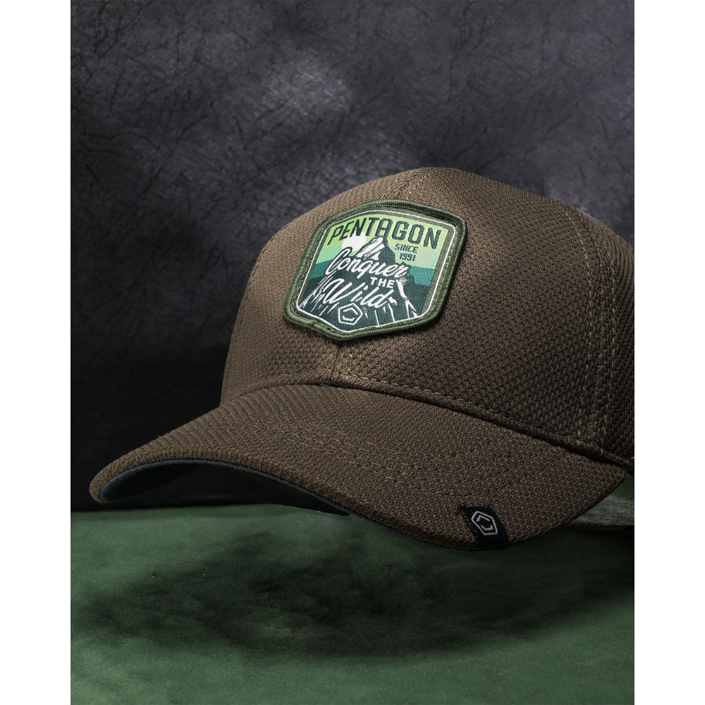 Pentagon Conquer BB Tattico Cap Cappello da baseball regolabile a 6 pannelli per esterno