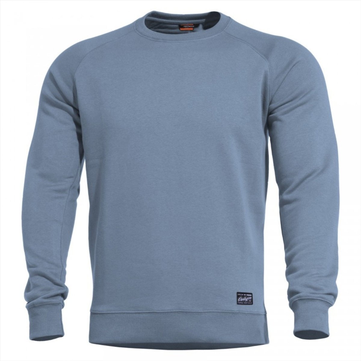 PENTAGON Hawk Blank Maglione girocollo con vestibilità comoda, design con cuciture piatte