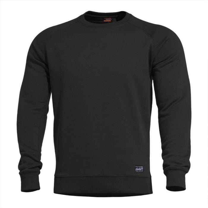 PENTAGON Hawk Blank Maglione girocollo con vestibilità comoda, design con cuciture piatte - GoMilitar