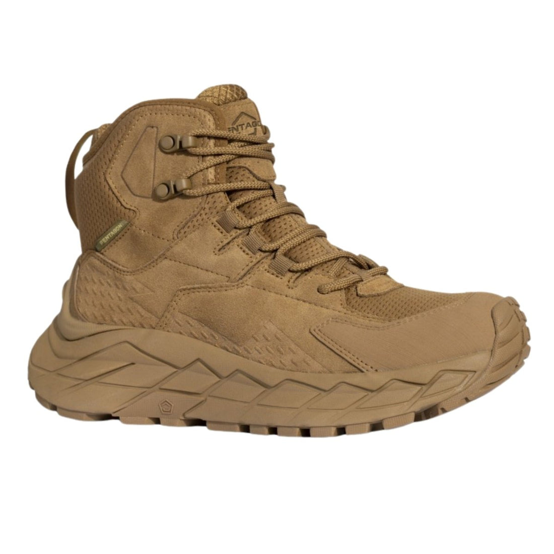 Stivali Pentagon Horizon Desert Trekking 6 leggeri e traspiranti in pelle scamosciata Coyote