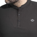 T-shirt Pentagono Levantes Henley a nido d'ape in piqueut, asciugatura rapida, resistente agli odori