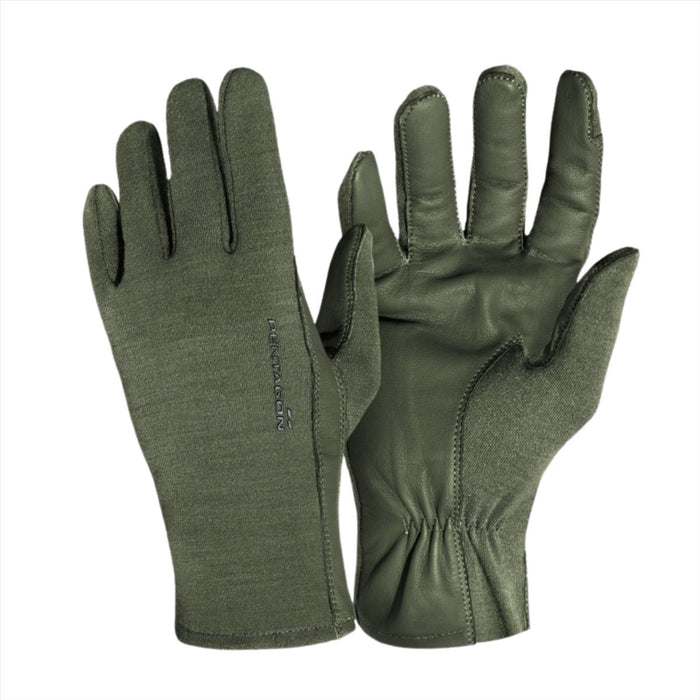 Guanti Pilota PENTAGONO Nomex Polsino Corto Kevlar Touchscreen Resistente al Fuoco - GoMilitar