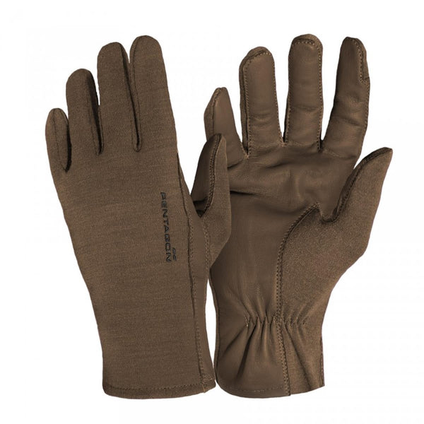 Pentagono pilota nomex® guanti in pelle multicolore resistente al fuoco corto