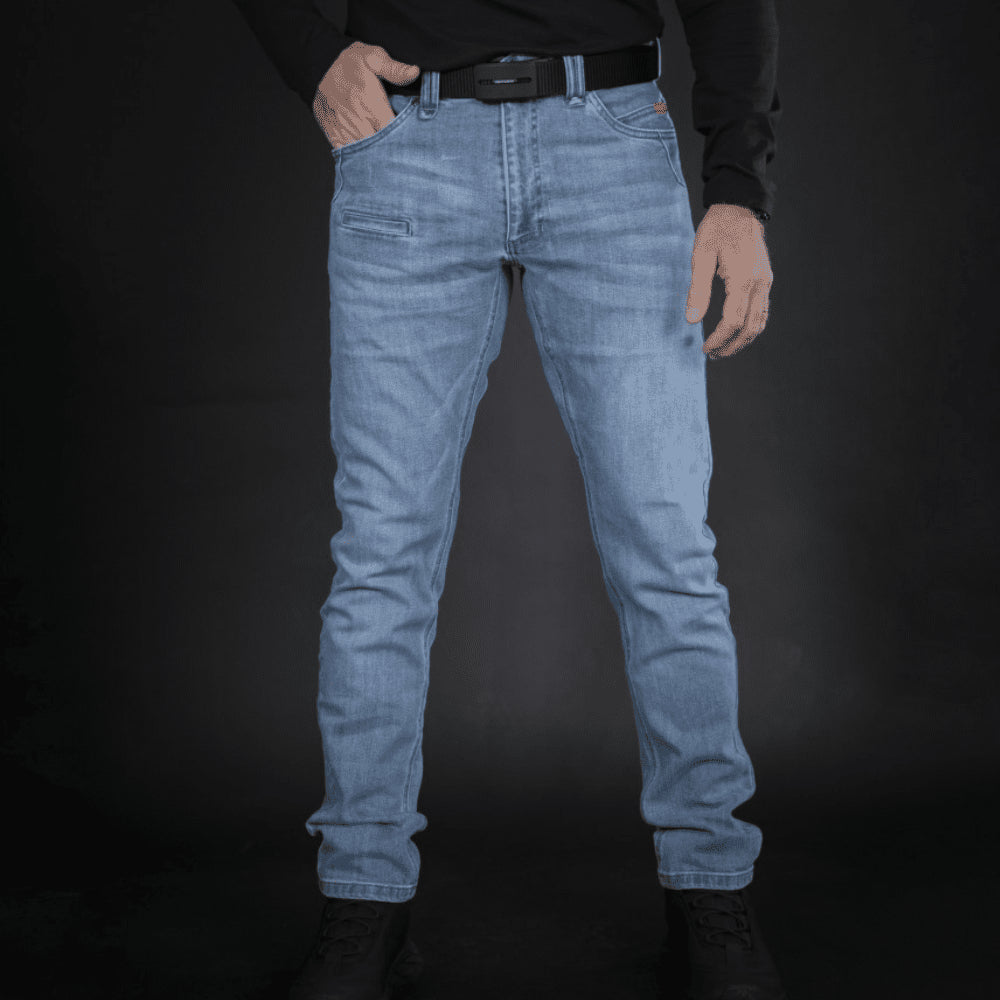 Pentagon Rogue Jeans Pantaloni da uomo vestibilità regolare in denim elasticizzato con tasche CCW nascoste