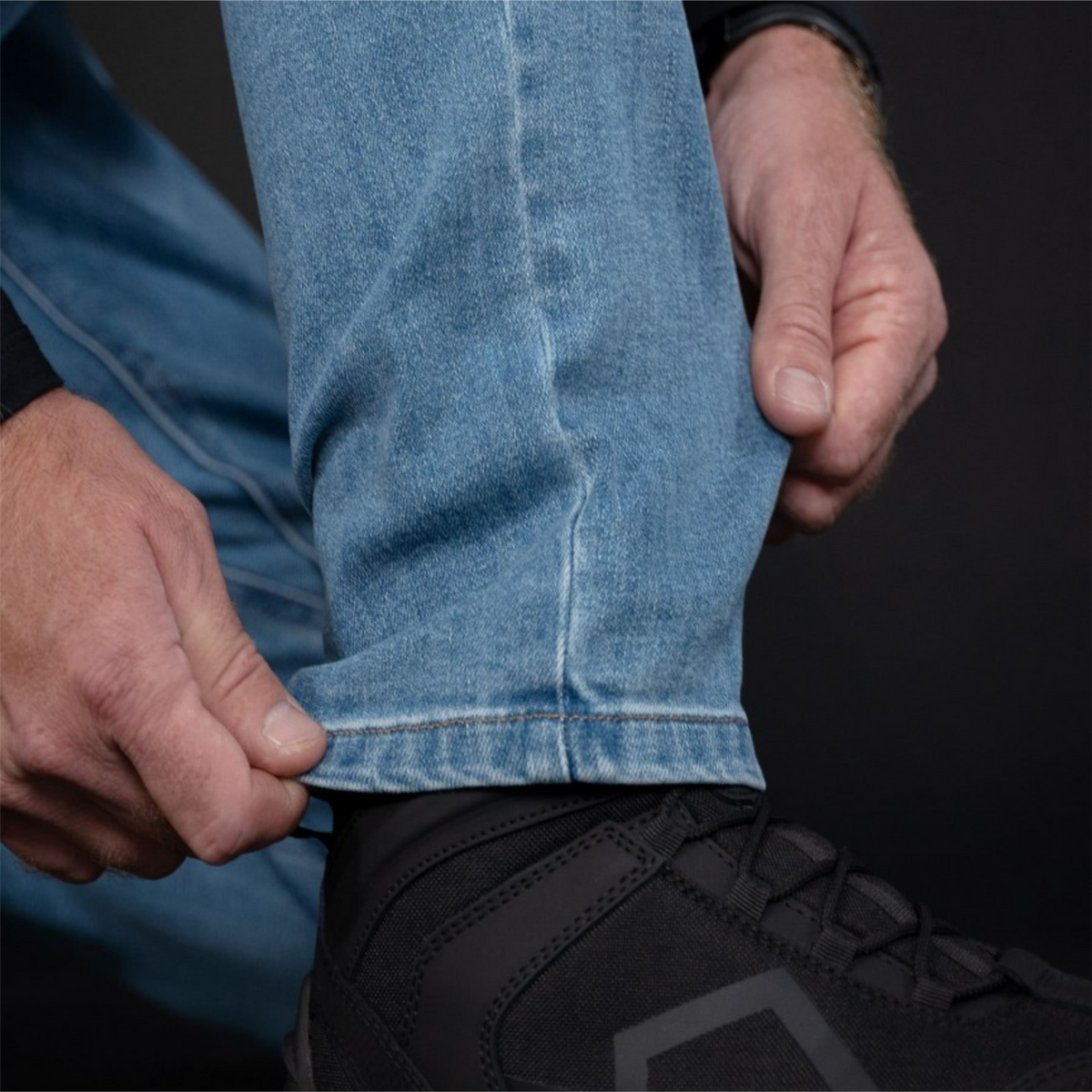 Pentagon Rogue Jeans Pantaloni da uomo vestibilità regolare in denim elasticizzato con tasche CCW nascoste