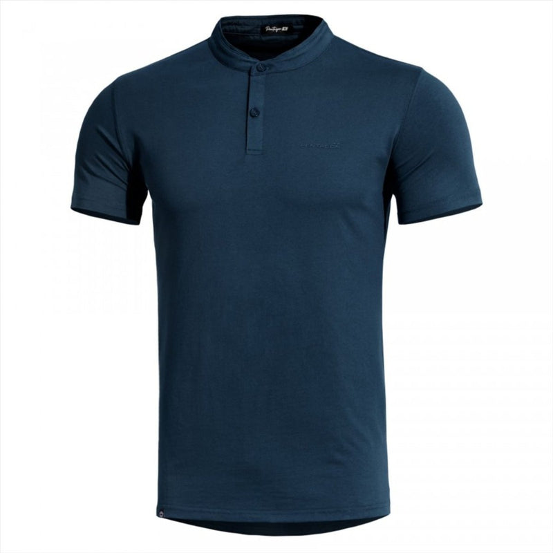 Pentagono Romeo 2.0 T-shirt Henley Fit Collar Mandarino Materiale inodore