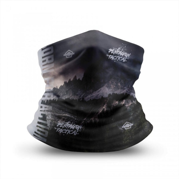Pentagono Skiron Mountain Neck Gaiter di una taglia a secco rapido ergonomicamente