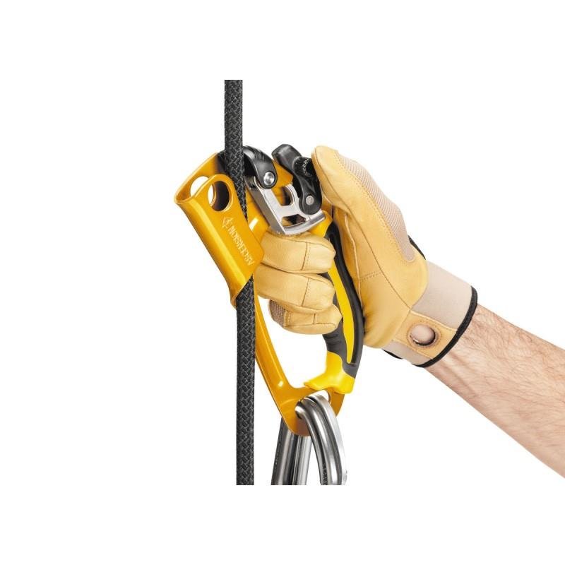Petzl Ascension Corda ergonomica Arrampicata Hand Ascender 8-13mm Corde Gialle