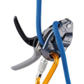 PETZL GRIRI ASSEGLIATO ASSICURA A BASSE DI RAPPIA DI BRACKE ATTREZZATURE ALLUMINIO BLU
