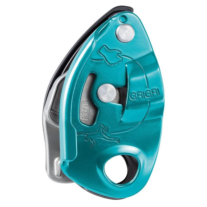 PETZL Grigri Dispositivo di assicurazione con frenata assistita Attrezzatura da arrampicata Alluminio Blu - GoMilitar