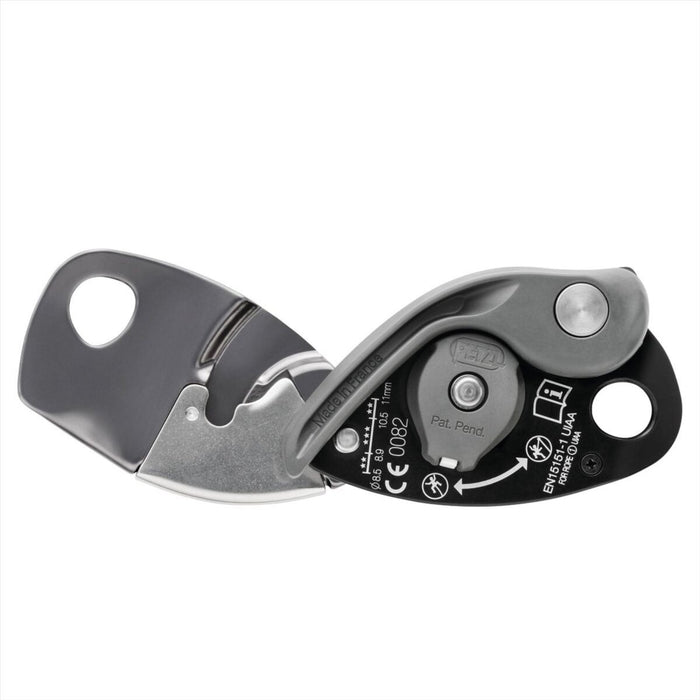 Petzl GRIGRI+ Assicuratore Frenata Assistita Antipanico 8.5–11 mm Grigio - GoMilitar