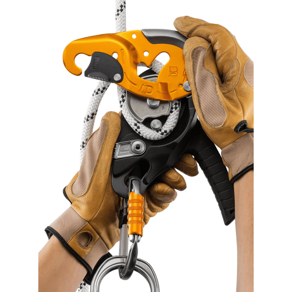 Petzl I’D S Discensore Antipanico AUTO-LOCK Dispositivo per Accesso su Fune 10-11.5mm