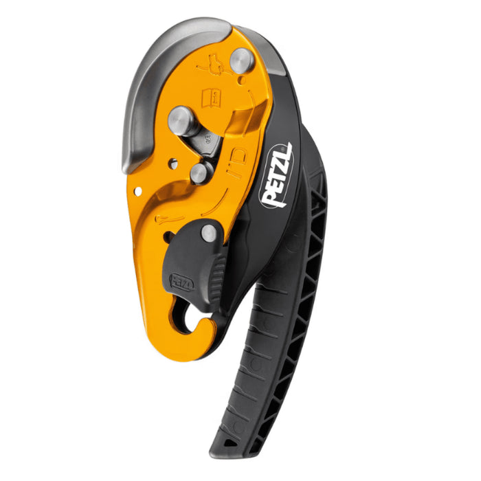 Petzl I’D S Descender Anti-Panic AUTO-LOCK Rope Access Device 10-11.5mm - GoMilitar