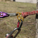 PETZL PAW S Safety Rigging Plate 3 Anchor Points High Strength Aluminum Yellow - GoMilitar