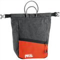 PETZL SAKAB Borsa per magnesite Resistente chiusura magnetica arrotolabile Tasche multiple Grigio