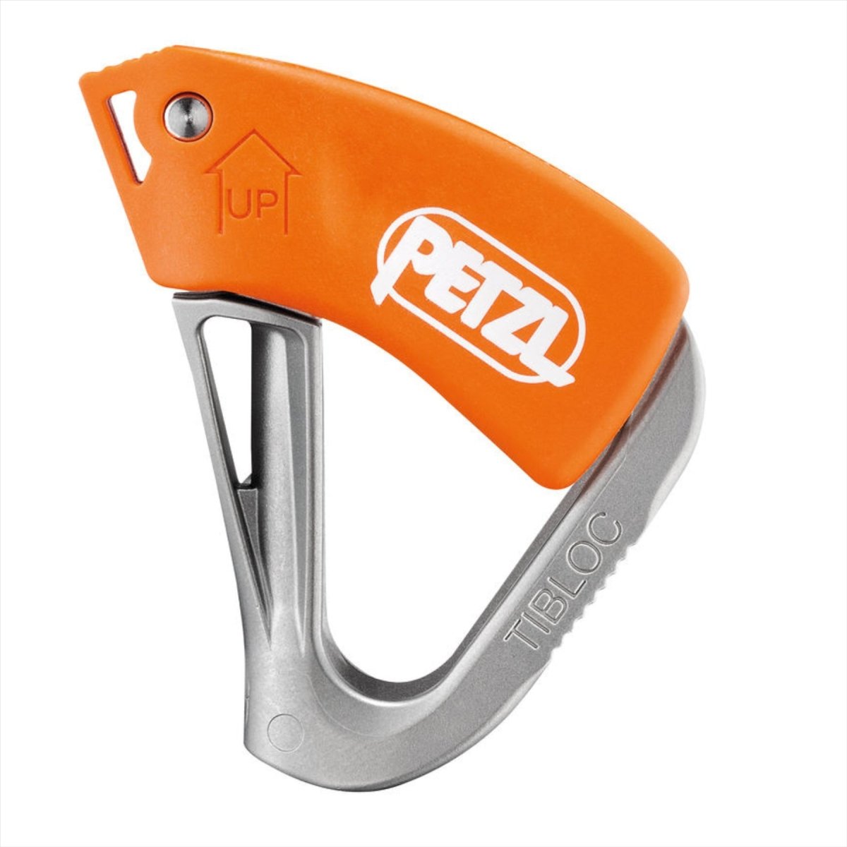 PETZL TIBLOC Bloccante per corda Sistema di bloccaggio automatico Corde da 8-11 mm Arancione