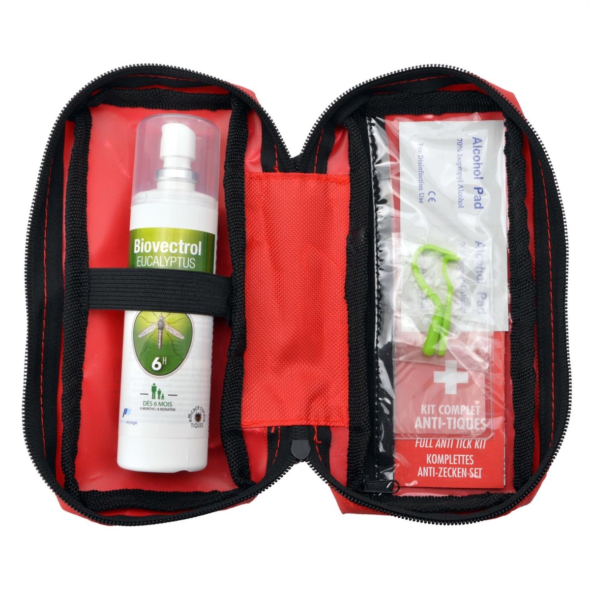 Pharmavoyage Anti Tick completo kit di pronto soccorso completo Strumenti di rimozione di emergenza
