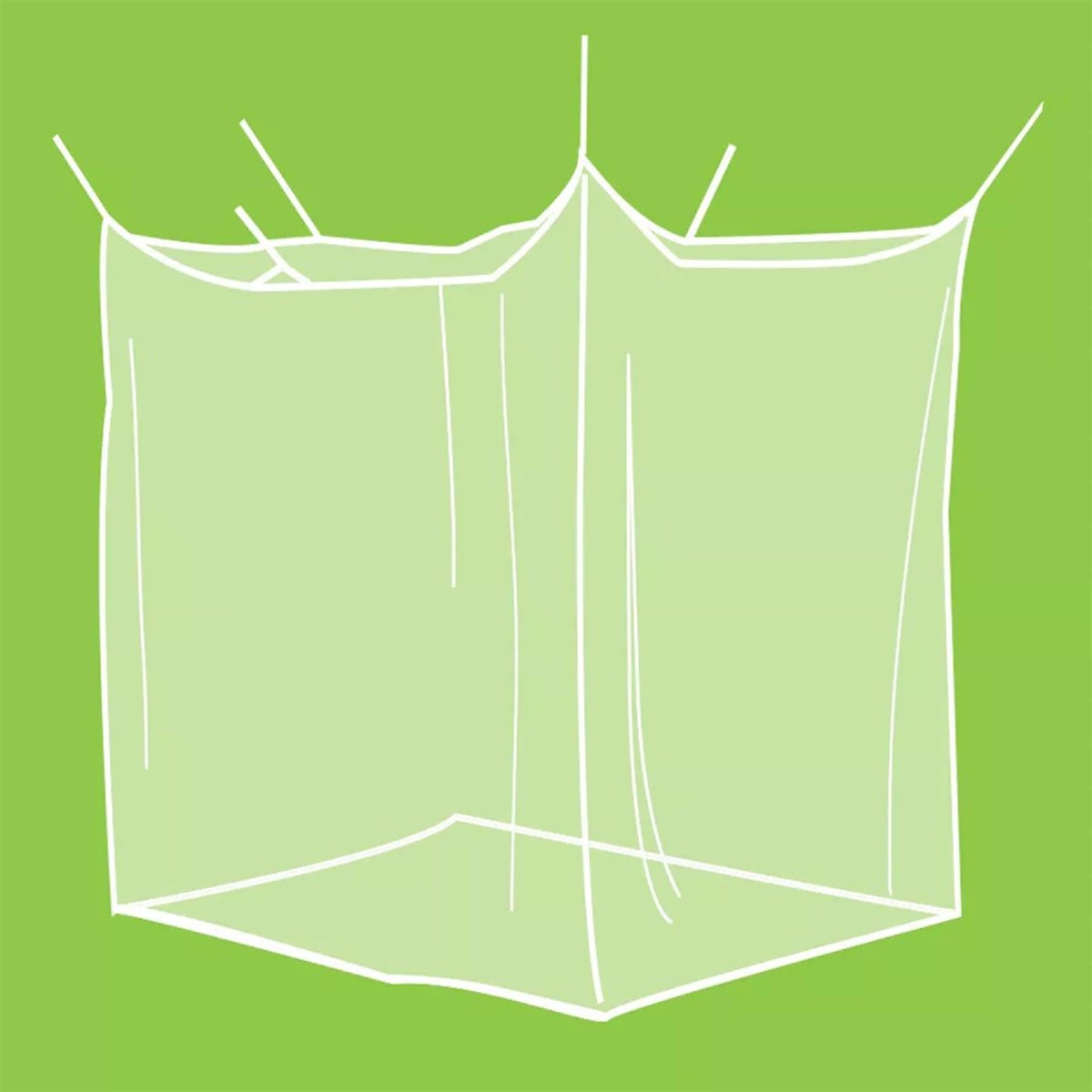 Cabina farmaceutica 1 Mosquito Mosquito Net Camping Insect Mesh Protection
