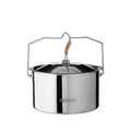 Pentole da campeggio all-in-one in acciaio inossidabile