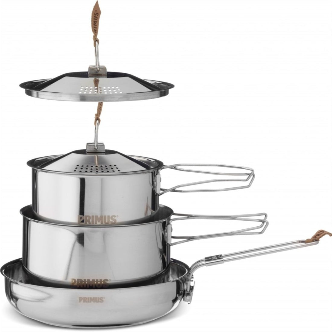 Primus Campfire Cookset S Borsa per pentole da campeggio in acciaio inossidabile