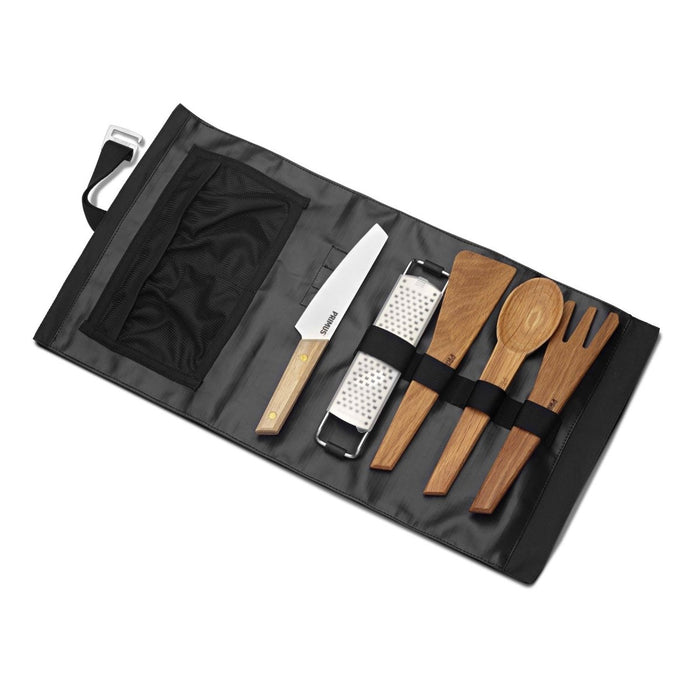 Primus CampFire Set di preparazione kit di utensili da campeggio all'aperto coltello da trekking forchetta - GoMilitar