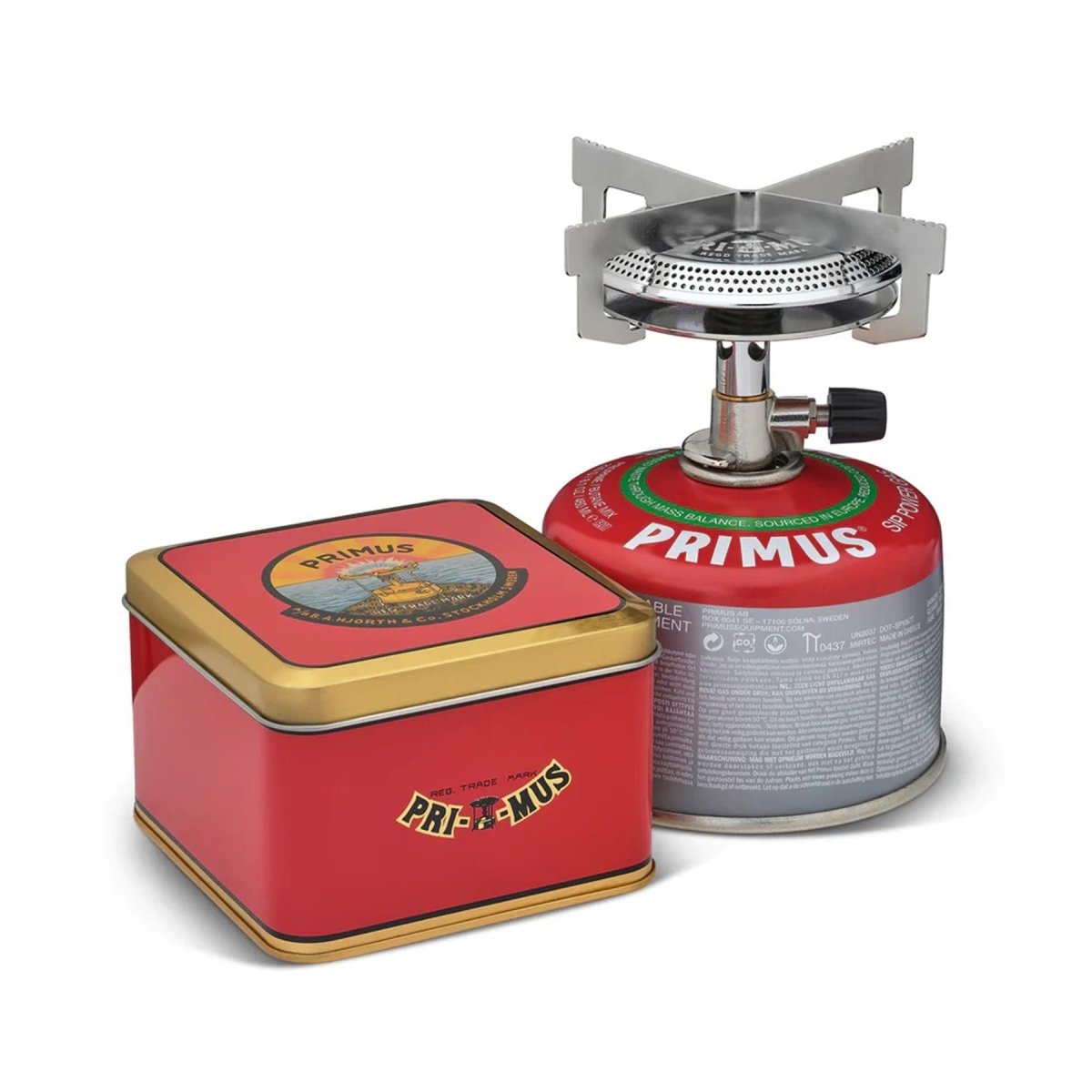 Primus ClassicTrail Stove 130 Camping Burner Wide Flame Stable Four Pod Stove