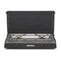 Penus Kinjia Camping Stove Dual Burner Pocchezze da cucina esterna portatili neri