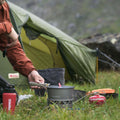 Primus Primetech Camping Stove Set 1,3 litri che cucina il bruciatore per esterni in pentola bollente