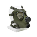 Maschera per gas rumena M74 Full Face Respiratore NBC Vintage Olive militare surplus