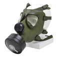 Maschera per gas rumena M74 Full Face Respiratore NBC Vintage Olive militare surplus