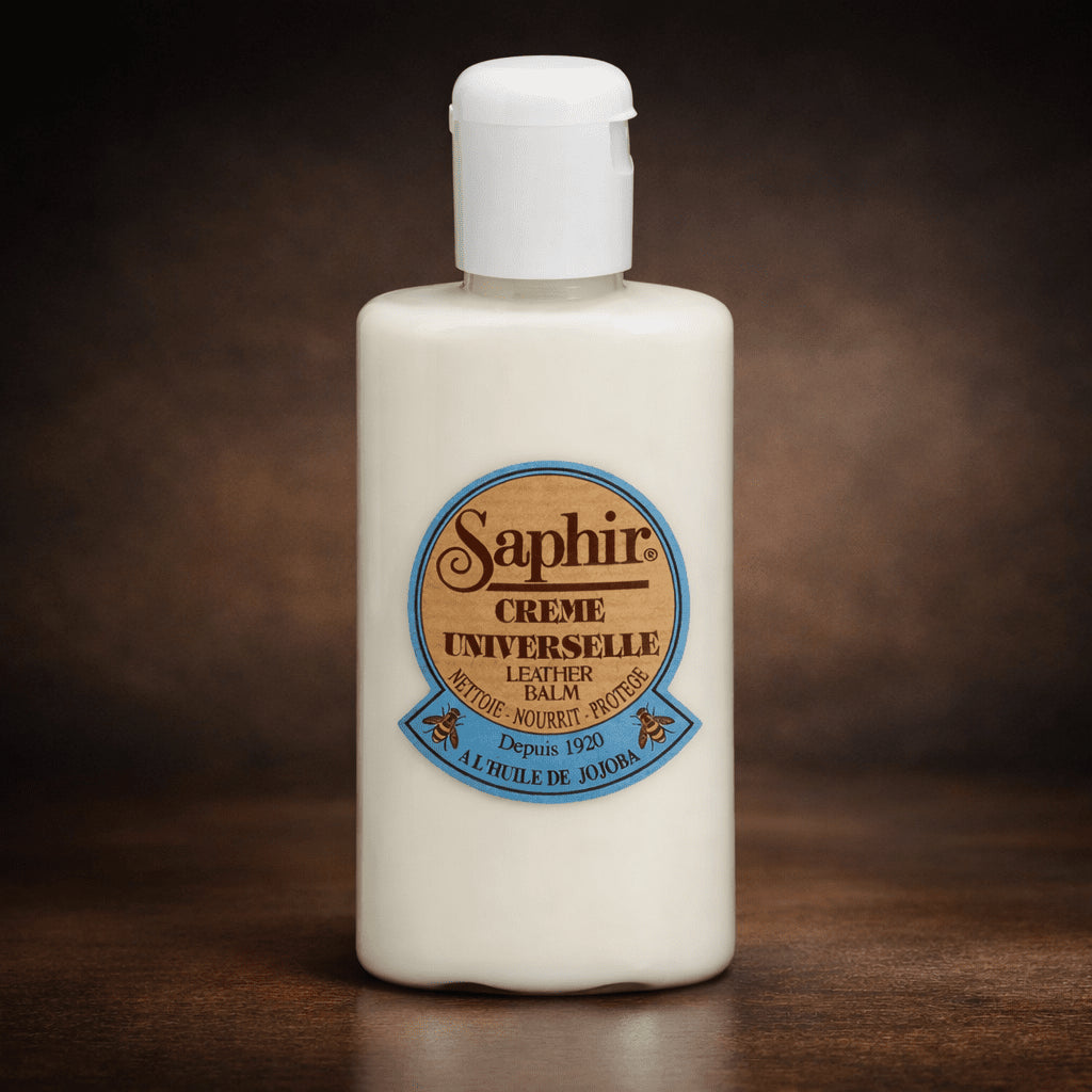Saphir crema universale per la cura della pelle, borse per scarpe, pelle liscia, 150 ml