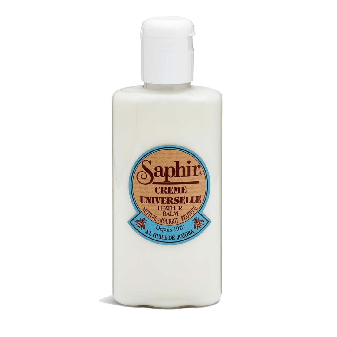Saphir crema universale per la cura della pelle, borse per scarpe, pelle liscia, 150 ml