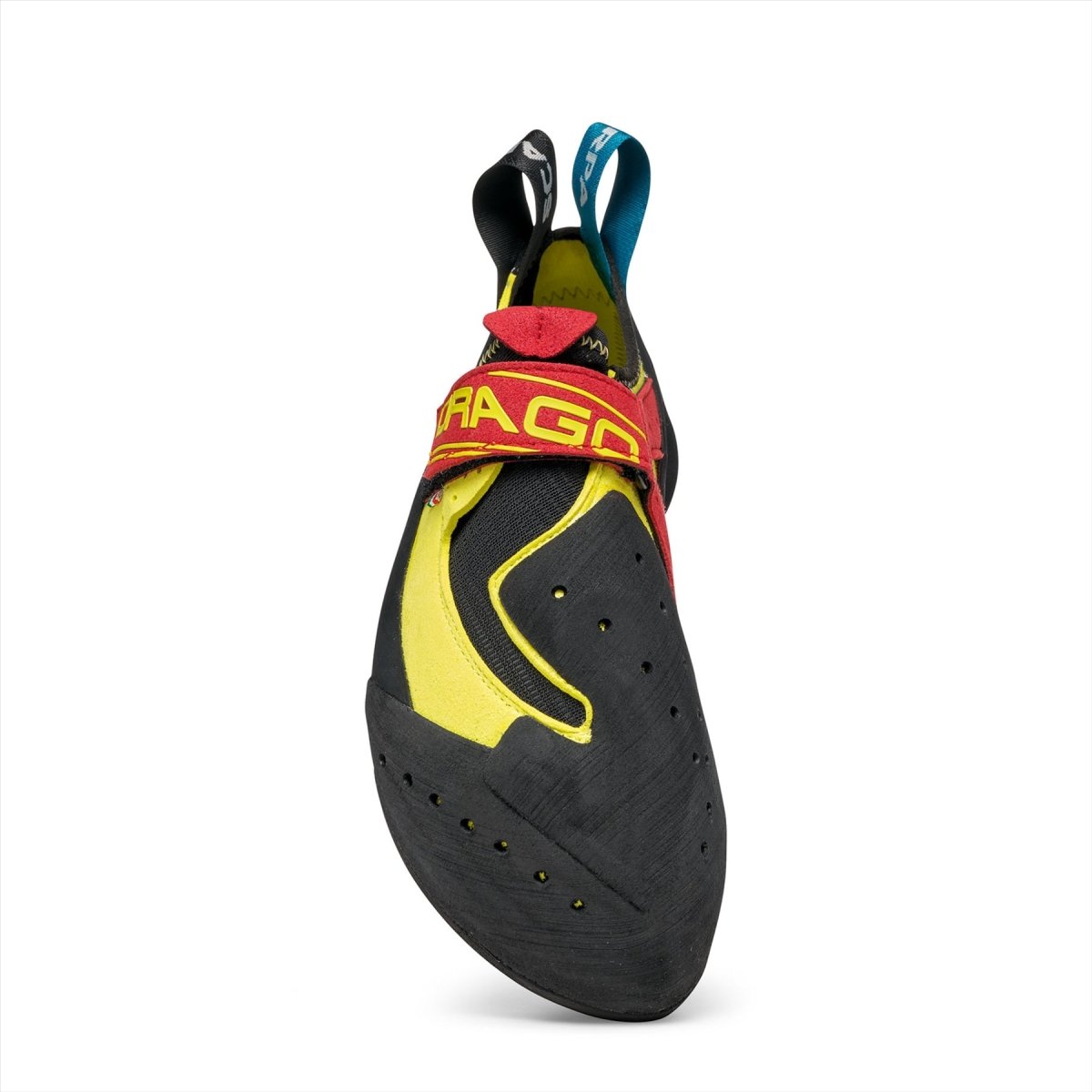 Scarpa Drago Scarpette Arrampicata Vibram Grip2 Pareti Indoor Outdoor Giallo