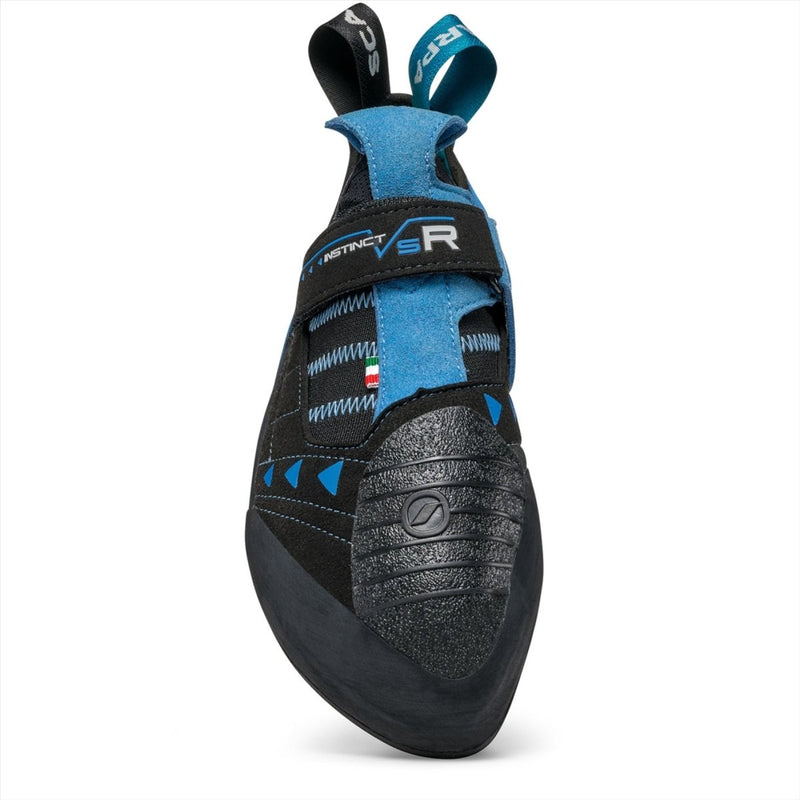 Scarpa Instinct VSR Climbing Shoes Azure Bouldering Sport Blazk Azure