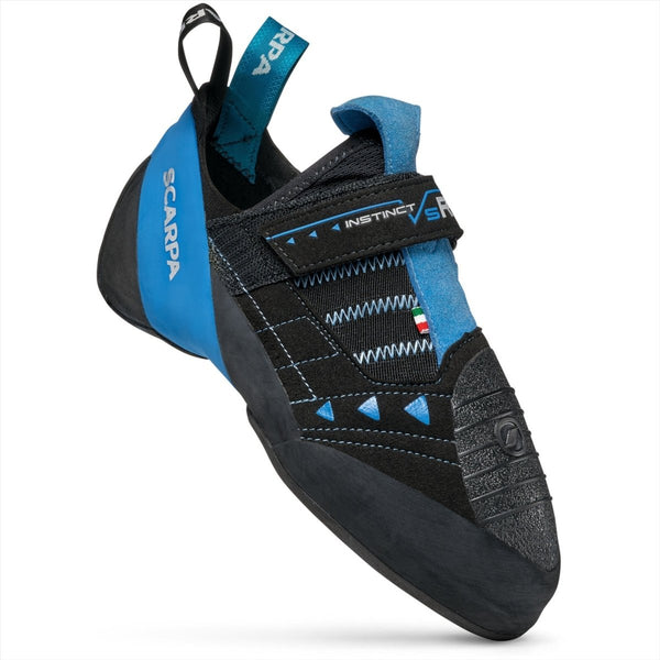 Scarpa Instinct VSR Climbing Shoes Azure Bouldering Sport Blazk Azure
