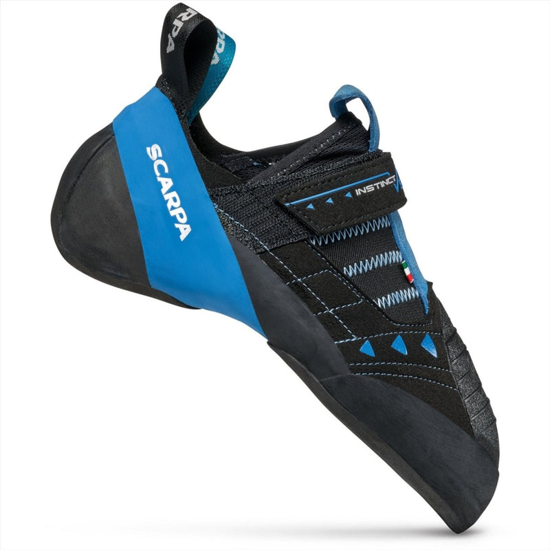 Scarpa Instinct VSR Climbing Shoes Azure Bouldering Sport Blazk Azure