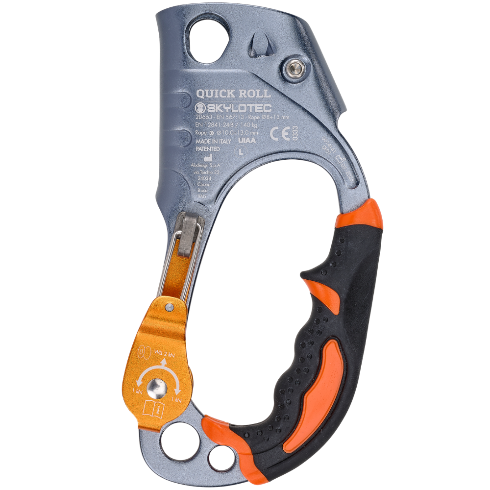 Climbing Technology QUICK ROLL Mano ascendente Puleggia integrata Corde da 8-13 mm