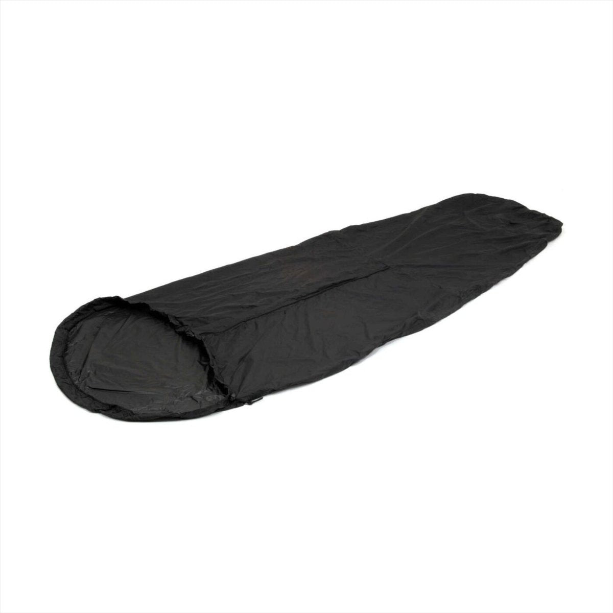 Sacchetto bivvi snugpak a mezza lunghezza con cerniera anteriore resistere al sacco a pelo nero