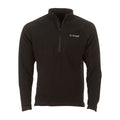 Giacca in pile Snugpak IMPACT Colletto rialzato morbido Protezione per il mento Zip 1/4 Nera