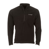 Giacca in pile Snugpak IMPACT Colletto rialzato morbido Protezione per il mento Zip 1/4 Nera